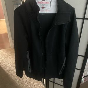 Black zip up